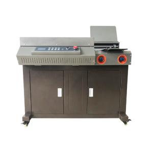 China Single Gluing Roller A4 Automatic Book Perfect Binding Machine With 220-300 Books/Hour on sale