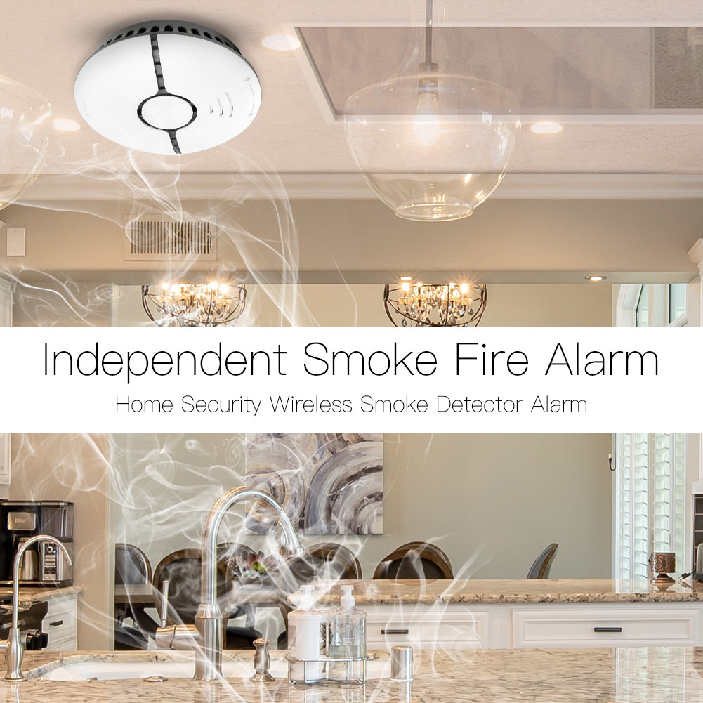 Battery 2.4Ghz Wifi Wifi Smoke Detector