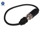 5 Pin Aviation Video Cable With GX16 Connector , Auto Surveillance CCTV Camera