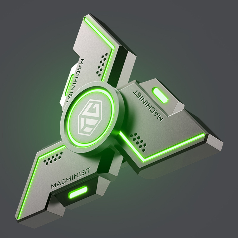 Relieve Anxiety and Boredom with Luminous Metal Fidget Spinner Age Range 5 to 7 years