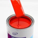 Metallic Red Automotive Paint Car Paint Refinishing Products 25um