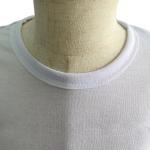 Heat Transfer Printing Polyester Sublimation T Shirt Blanks White Short Sleeve
