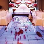 RGB Glowing LED Dance Floor Waterproof Rating LSN/NoVa Control System0