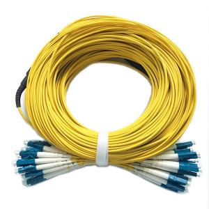 China 24 Fiber LC/UPC-LC/UPC Simplex Trunk Cable G657a1 Ofnr For High Density Cabling factory