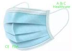 Odorless 4 Ply Anti Dust Disposable Face Mask Mouth Cover Single Use
