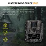 KW561 Trail infra Cam Mini 30MP 0.25s Speed 4K Video Resolution Waterproof CMOS