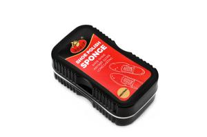 China Shoe Shine Sponge Double-Sided Rectangular Two Faces Footwear Shine Polish factory
