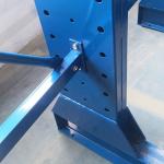 500-2000 Width Warehouse Rack Storage Equipment 3 Layer Cantilever Rack with