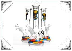 China Wol Verine Glass Beaker Bong Smoking Water Pipe Heady Glass Bongs Hookah Pipes factory