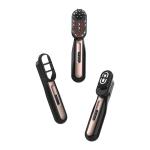 Multifunctional Electric Massage Comb Smart EMS Vibration Red Blue Light Face