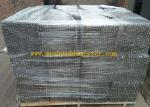 Metal Structured Distillation Packing On Pallet Covered With Plastic Film