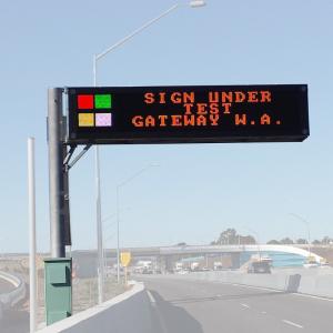 China DIP P20 IP56 variable road signs Full Color Outdoor LED Display factory