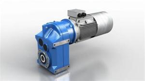 China 45rpm To 240rpm Shaft Mounted Gear Reducer With Torque Arm 1:40 Ratio factory