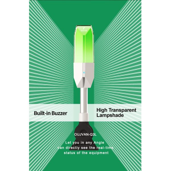 DC 24V Beacon Tower Light PC Lampshade Alarm Signal Indicator Warning