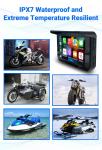 Motorcycle Gps Waterproof Navigator with Buebooth and Wireless Apple Carplay