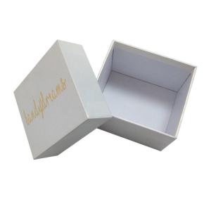 China Hot Stamping Lid Base 21x7x5.5cm Cardboard Packaging Box factory