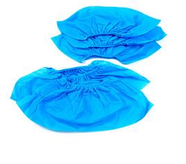 China Laboratories PE Plastic Shoe Covers Disposable Polyester Material Waterproof factory