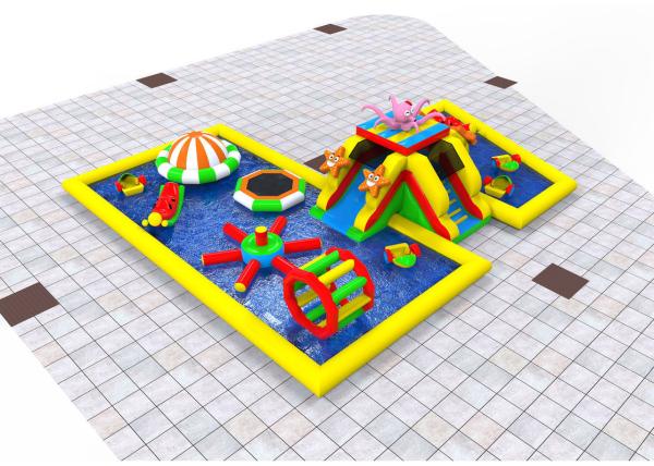Indoor Children'S Inflatable Bouncers , Multi Functional Inflatable Water