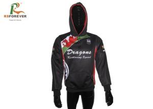 China Fashional Custom Sublimated Polyester Hooded Jacket Waterproof Printed Pullover factory