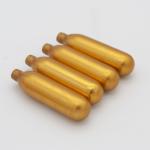 Silvery 100 Pack 8g Whip Cream Chargers Electroplating