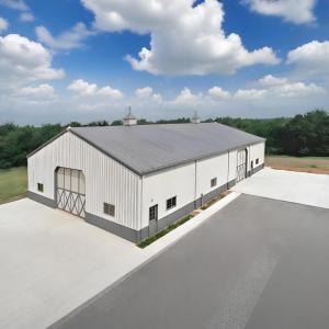 China Versatile Steel Structure Warehouse Weather Resistant Steel Frame Building Factory factory