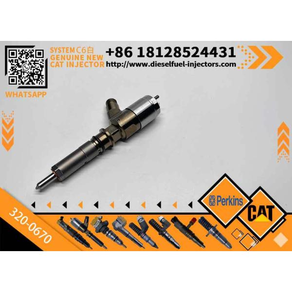 320-0670 High Quality New Common Rail Fuel Injector 3200670 Diesel Injector for Cat Excavator Spare Parts C6.6 Engine