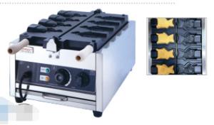 China Adjustable Temperature Electric Fish Shaped Waffle Maker 1.6KW Power Source for Crispy Results factory