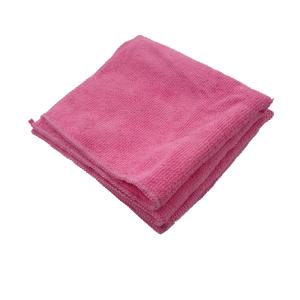 China 220gsm Warp Knitted Red Microfiber Fabric 40x40 Piped 80% Polyester factory