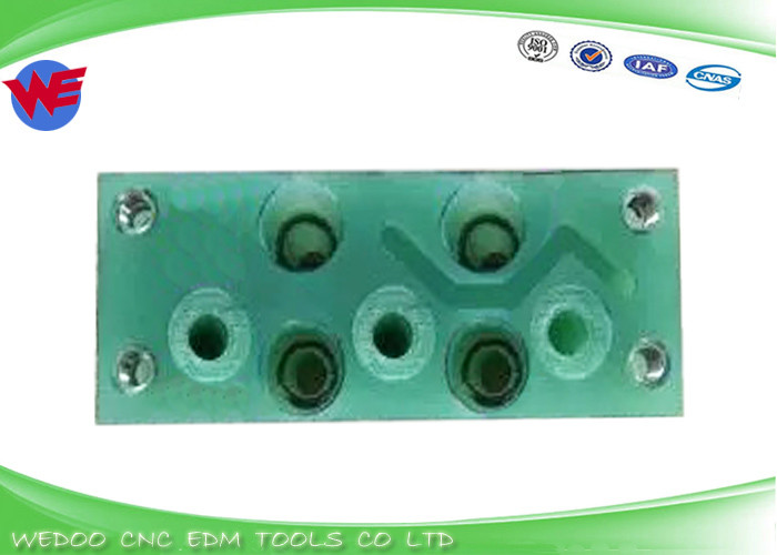 A290-8116-Y546 Isolator block Plate 27L*70W*35T F319 Fanuc EDM Parts Green