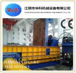 Huake CE Safe Scrap Metal Baler Machine , Horizontal Metal Baler