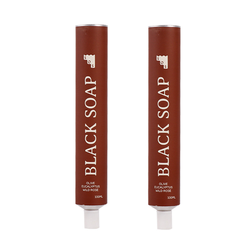 Eco Friendly Aluminum Soft Tube Empty Cosmetic Packing With Free Sample