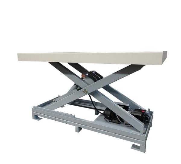 1000kg 2000kg Stationary Lift Table Electric Scissor Lift Fixed Single Scissor