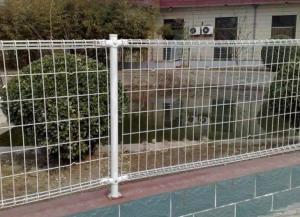 China 1m Height Double Circle Fence / Welded Wire Mesh Garden Fence Galvanised factory