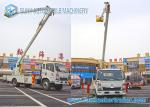 16M SINOTRUK HOWO High Altitude Operation Truck Cage Boom Truck Rental