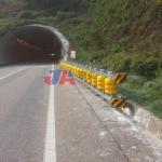 Road Traffic Safety Roller Rotary Barrier Rolling Guardrail with Anti-corrosion