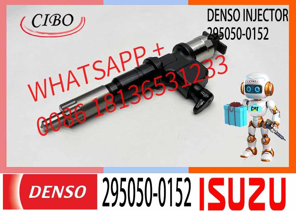 denso Fuel Injector 295050-0152 8-97622719-2 8-97622719-3 for Isuzu 6WG1 6WF1 Diesel Engine