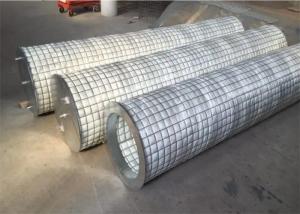 China Preservative Cylindrical Fiberglass Demister Fiber Bed Filter Corrosion Resistance factory