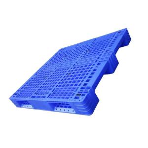 China Durable Injected OEM Rackable Plastic Pallet 1200 X 1200 HDPE factory