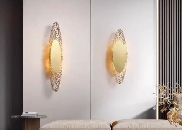 Light luxury modern art wall lamp designer personality creative bedroom bedside