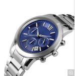Big Face Men Stainless Steel Wrist Watches With Japanese Movement , SGS
