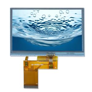 China 4.3 Inch LCD Touch Panel 480*272 RGB40 Resistive Touch Screen 300 Nits factory