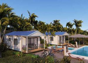 China Prefab Mobile Homes New Manufactured Homes For Granny Flat factory