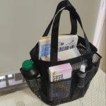PVC Mesh Bag For Storage Cosmetics Books Balls Umbrella Eyeglasses Large