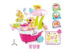 43 Pcs Musical Children's Play Toys Kids Ice Cream Cart Toy With Music