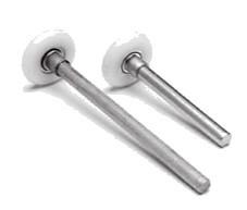 China Short / Long Nylon Garage Door Rollers 119mm 193mm Length factory