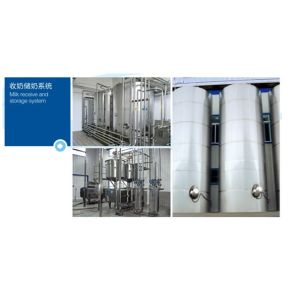 Custom Size Dairy Processing Plant Milk Processing Machine Low Consumption