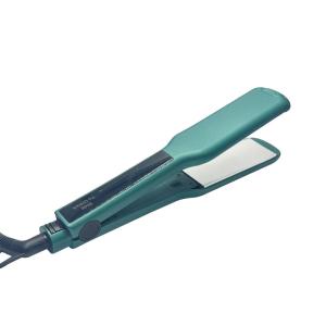 China Professional Ceramic Hair Straightening Iron with Titanium Gold Aluminum Plate factory