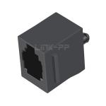 Amphenol 90511-001LF Compatible LINK-PP LPJE614NNL 4P4C RJ11 Jack Tab Up Without