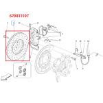 For Maserati Ghibli SQ4 Quattroporte AWD Front & Rear Rotors Set OEM 670031597