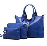 PU Combined Bag Fashion Handbags for Women Multi-purpose Three-piece Tote Bags